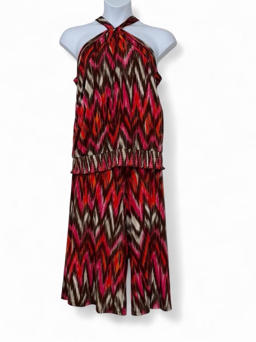 Cato Halter Gaucho Pants Set NWT